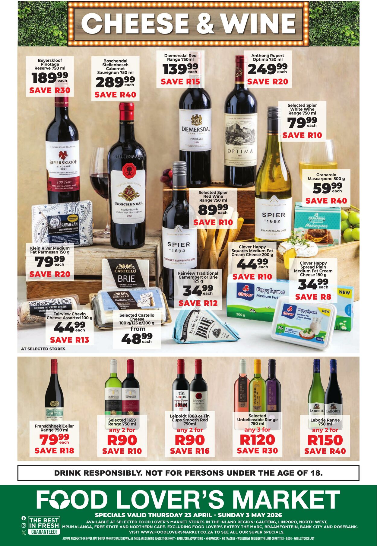 Special Food Lovers Market 20.04.2026 - 26.04.2026