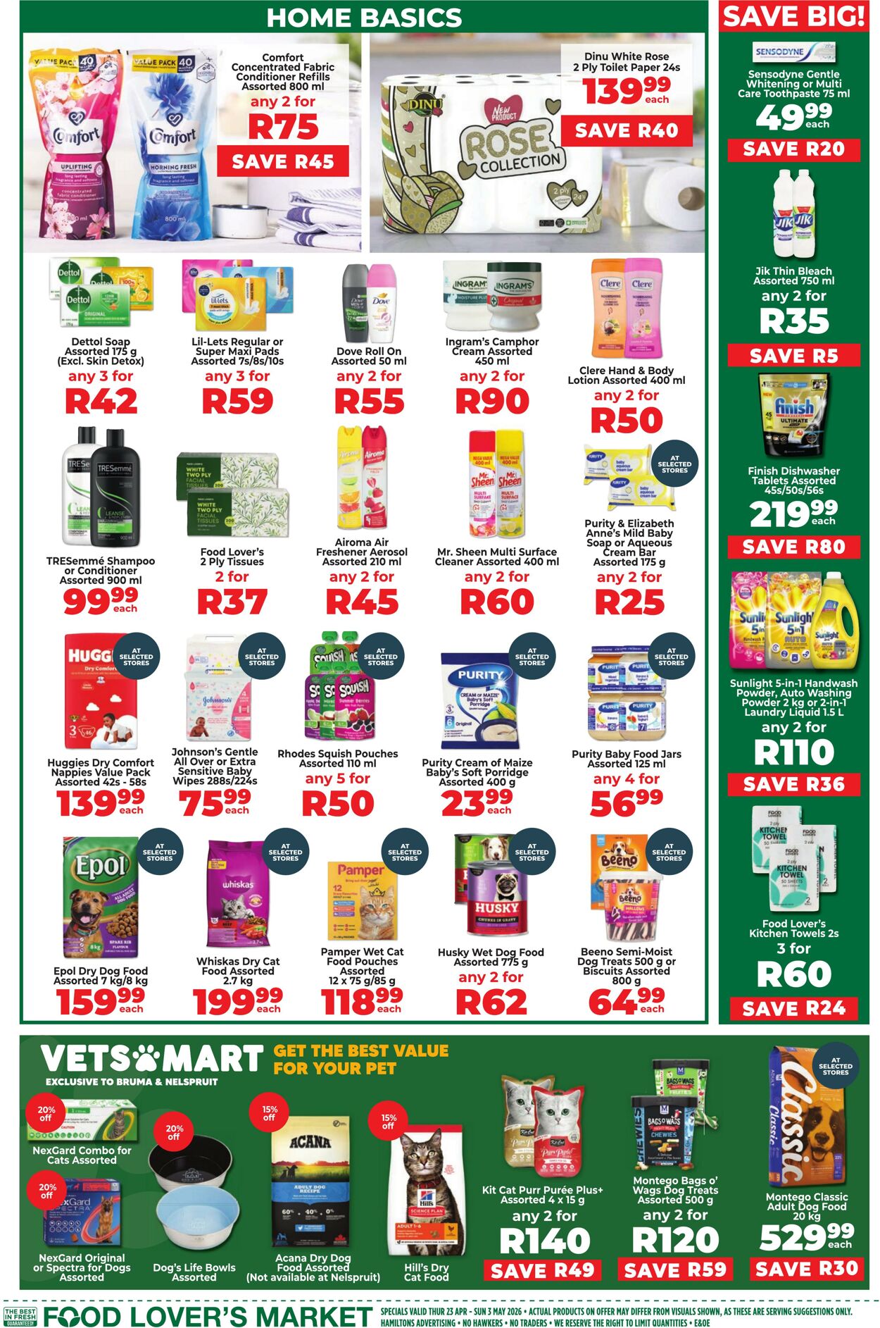 Special Food Lovers Market 20.04.2026 - 26.04.2026