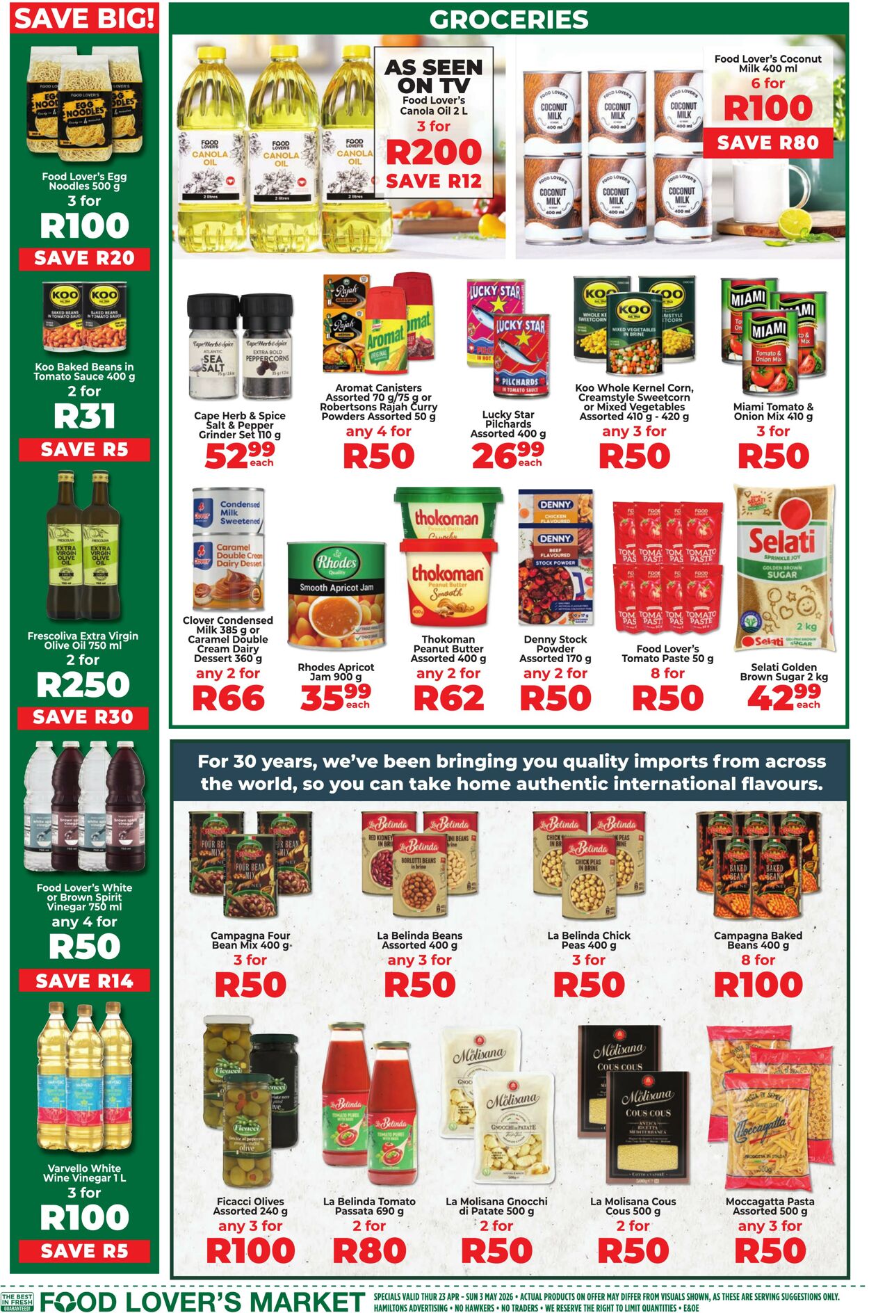 Special Food Lovers Market 20.04.2026 - 26.04.2026