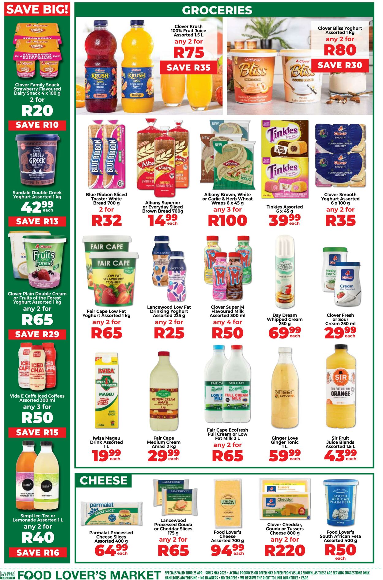 Special Food Lovers Market 20.04.2026 - 26.04.2026