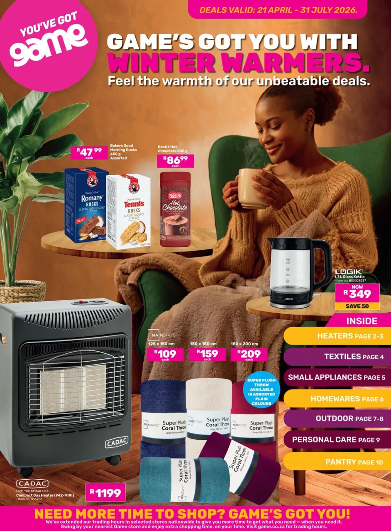 Special Game - Game : Winter Warmers (21 April - 31 July 2026) — www.guzzle.co.za 21 Apr, 2026 - 31 Jul, 2026