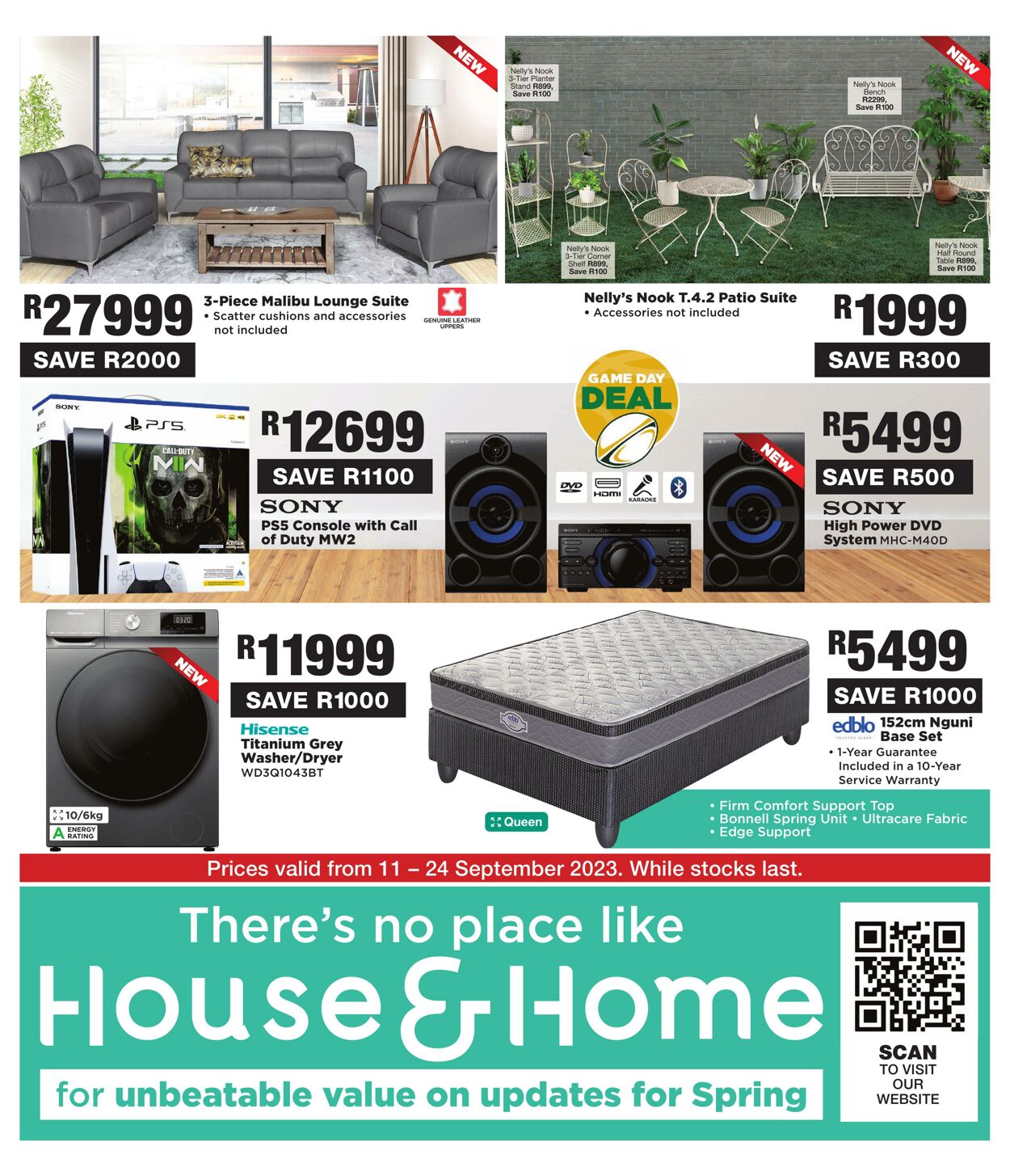 House & Home Promotional specials