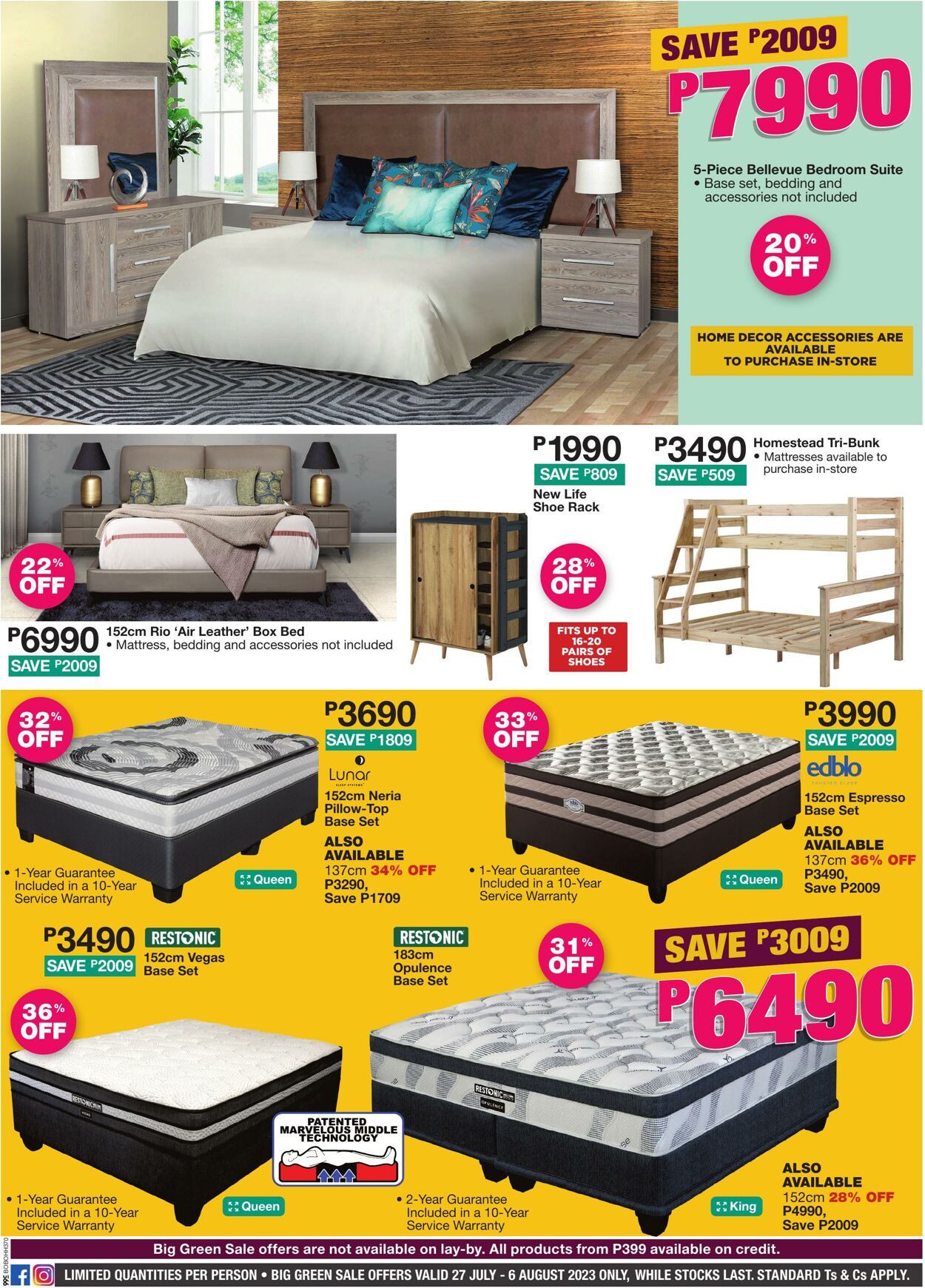 House and store home beds specials