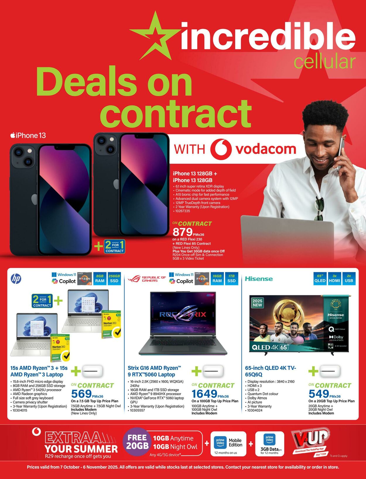 Incredible Connection Promotional specials