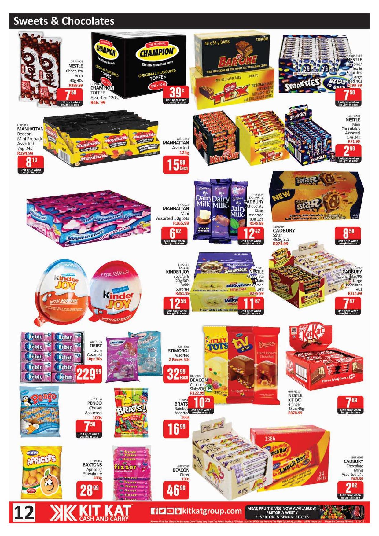 Special Kit Kat Cash and Carry 12.08.2021 - 10.11.2021