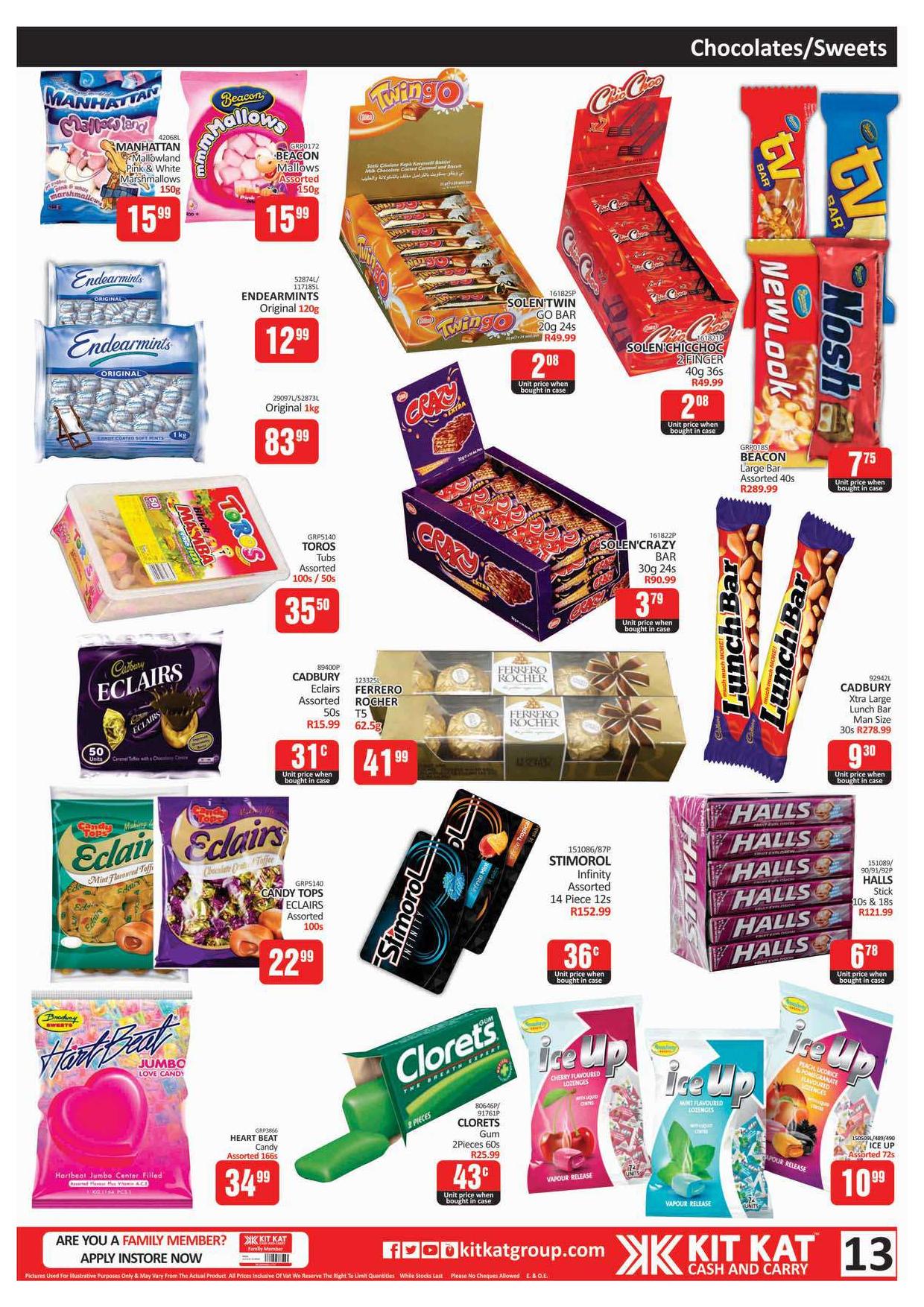 Special Kit Kat Cash and Carry 12.08.2021 - 10.11.2021