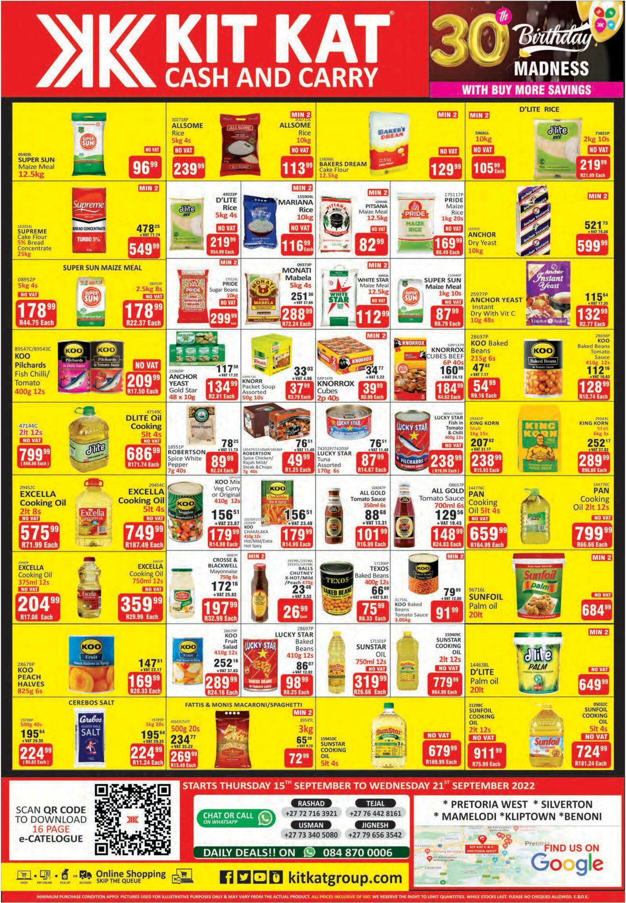 Special Kit Kat Cash and Carry 15.09.2022 - 21.09.2022