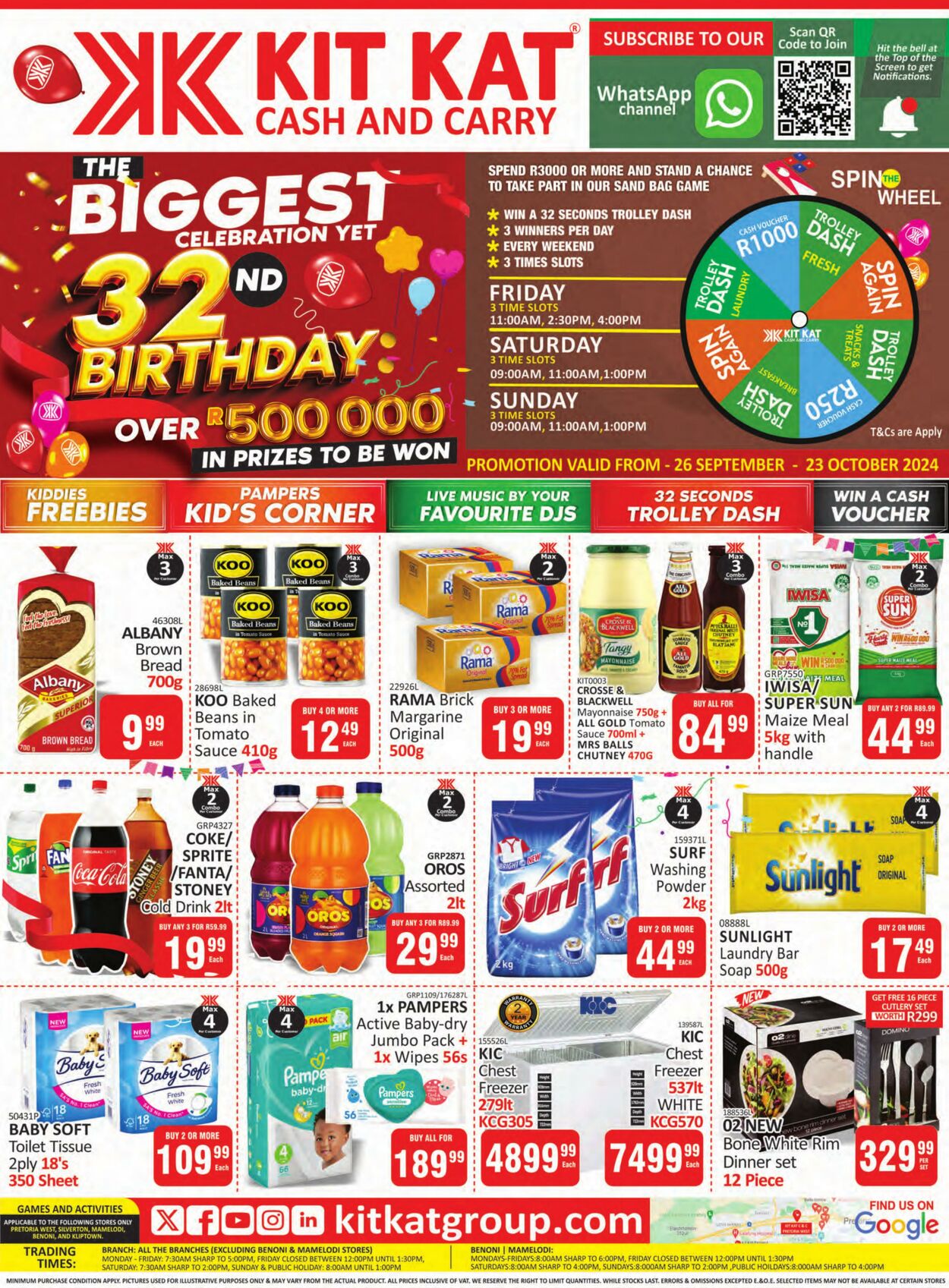 Kit Kat Cash and Carry Promotional specials