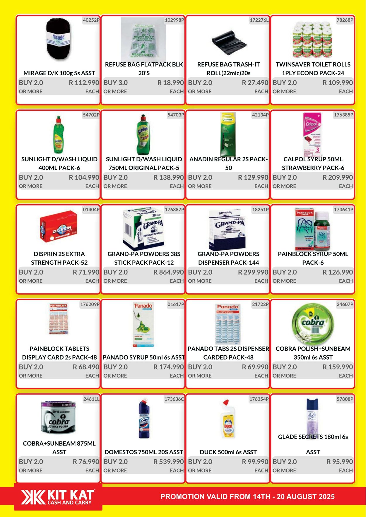 Special Kit Kat Cash and Carry 14.08.2025 - 20.08.2025