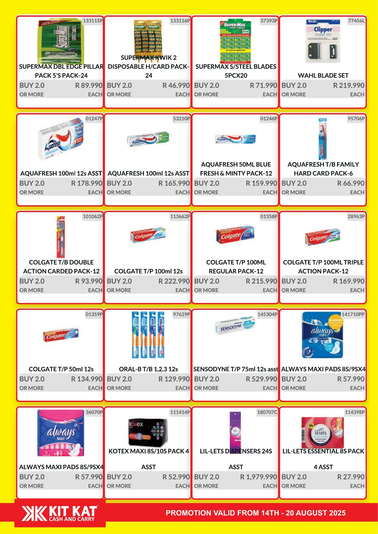 Special Kit Kat Cash and Carry 14.08.2025 - 20.08.2025