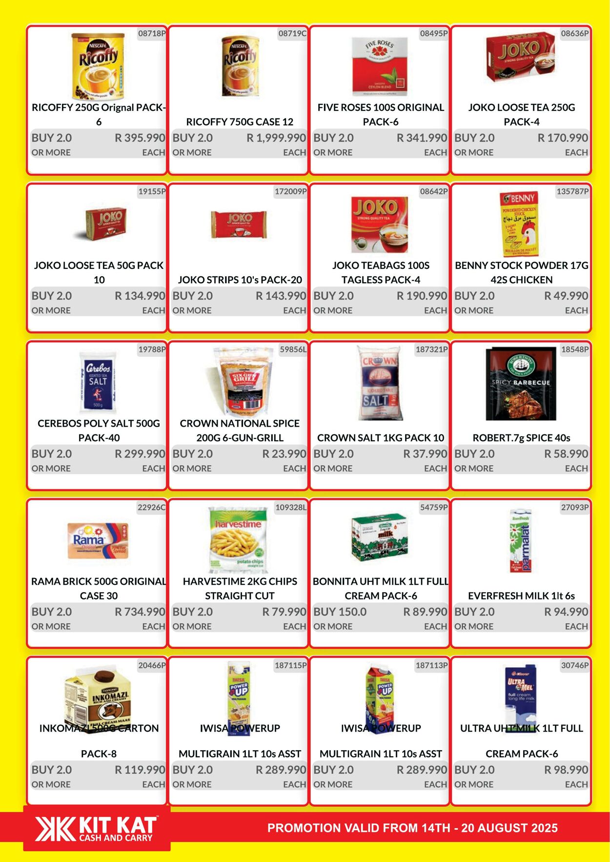 Special Kit Kat Cash and Carry 14.08.2025 - 20.08.2025