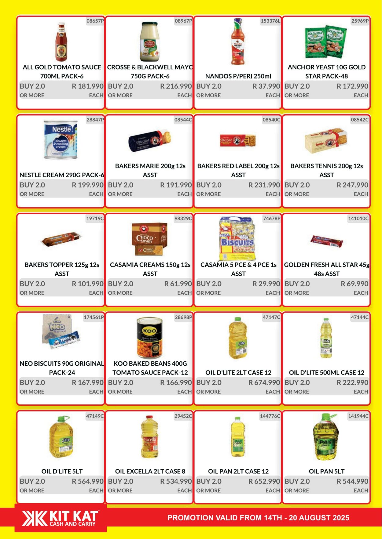 Special Kit Kat Cash and Carry 14.08.2025 - 20.08.2025