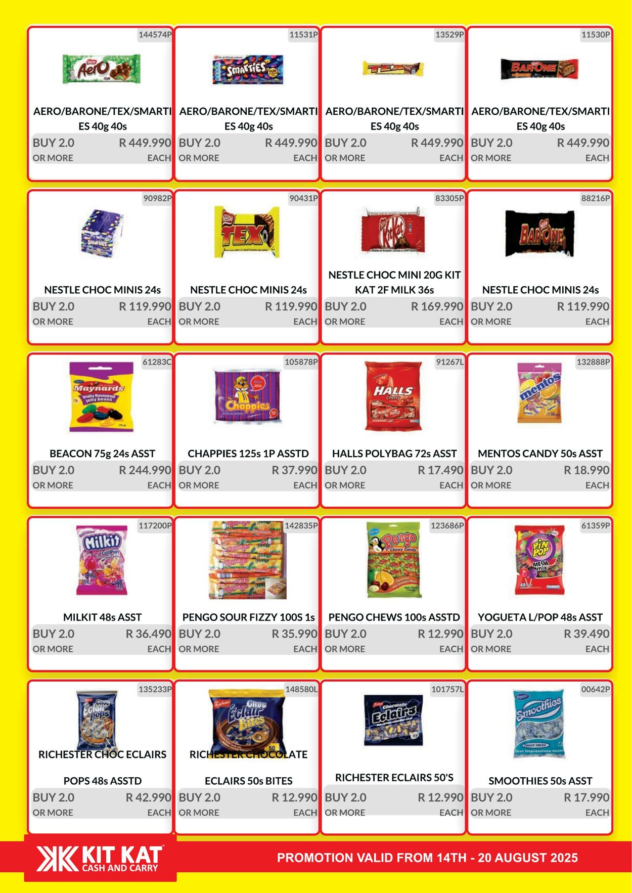 Special Kit Kat Cash and Carry 14.08.2025 - 20.08.2025