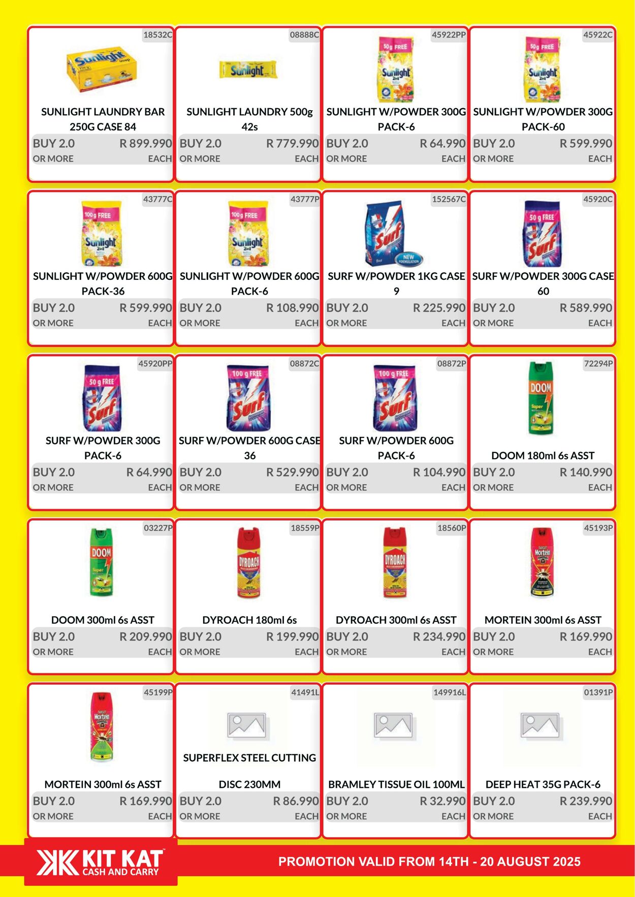 Special Kit Kat Cash and Carry 14.08.2025 - 20.08.2025