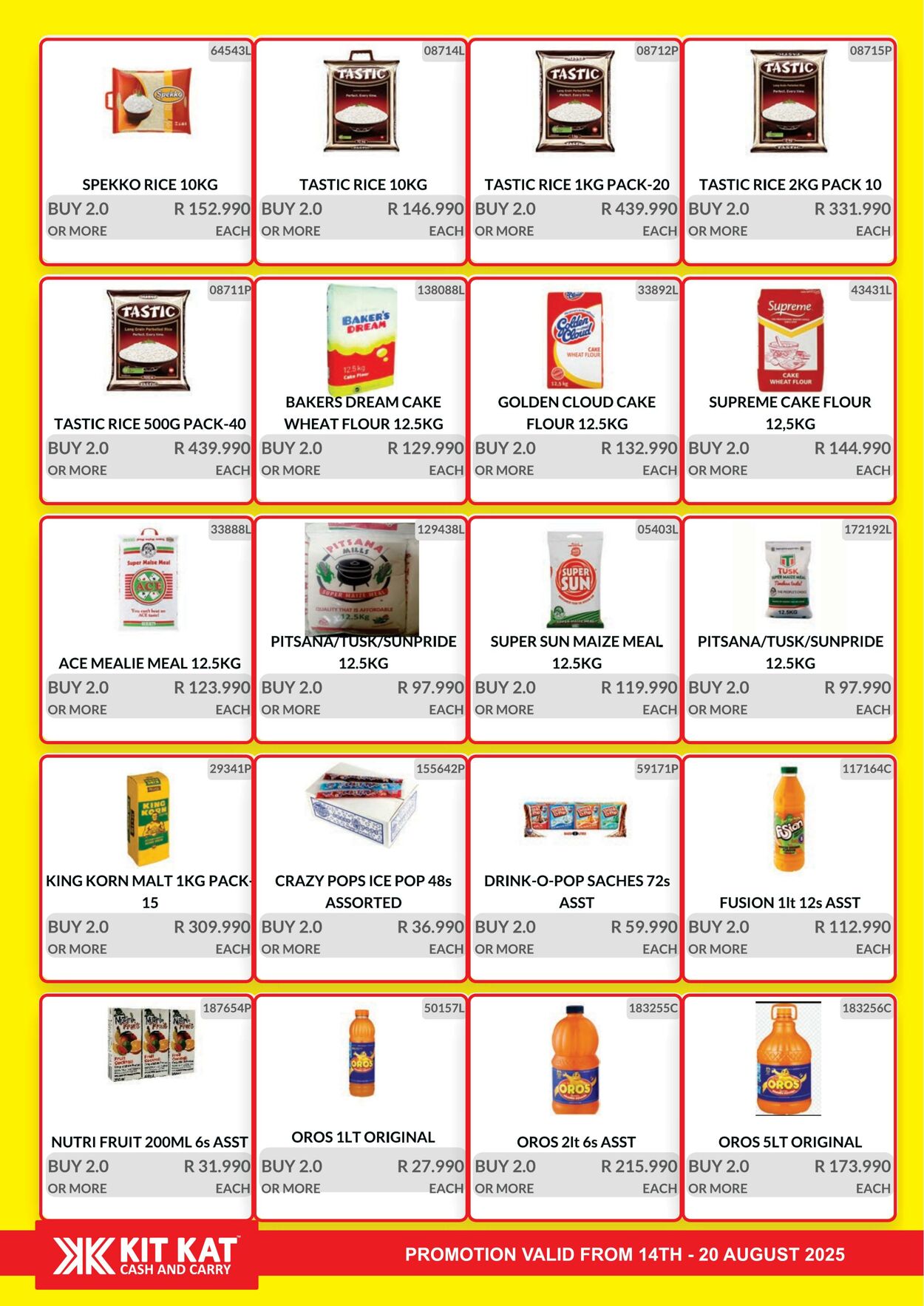 Special Kit Kat Cash and Carry 14.08.2025 - 20.08.2025