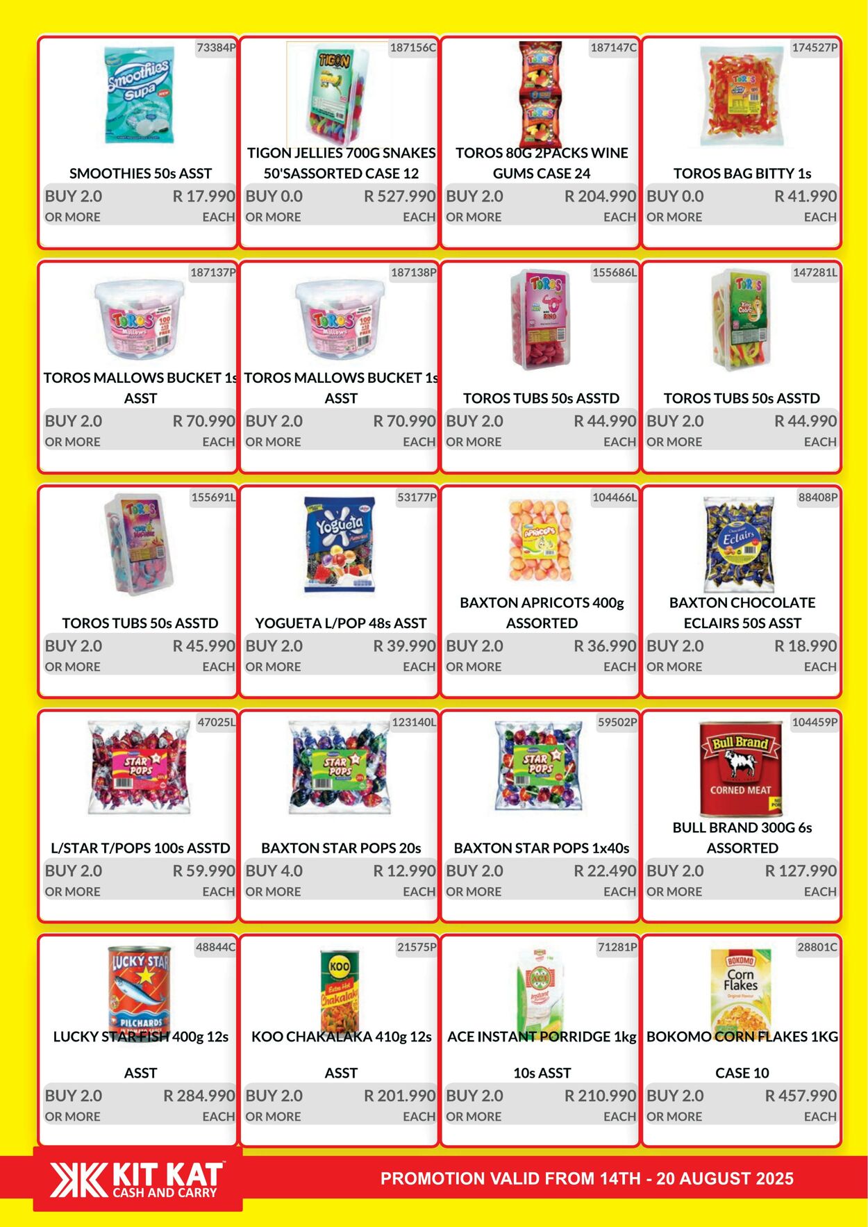 Special Kit Kat Cash and Carry 14.08.2025 - 20.08.2025