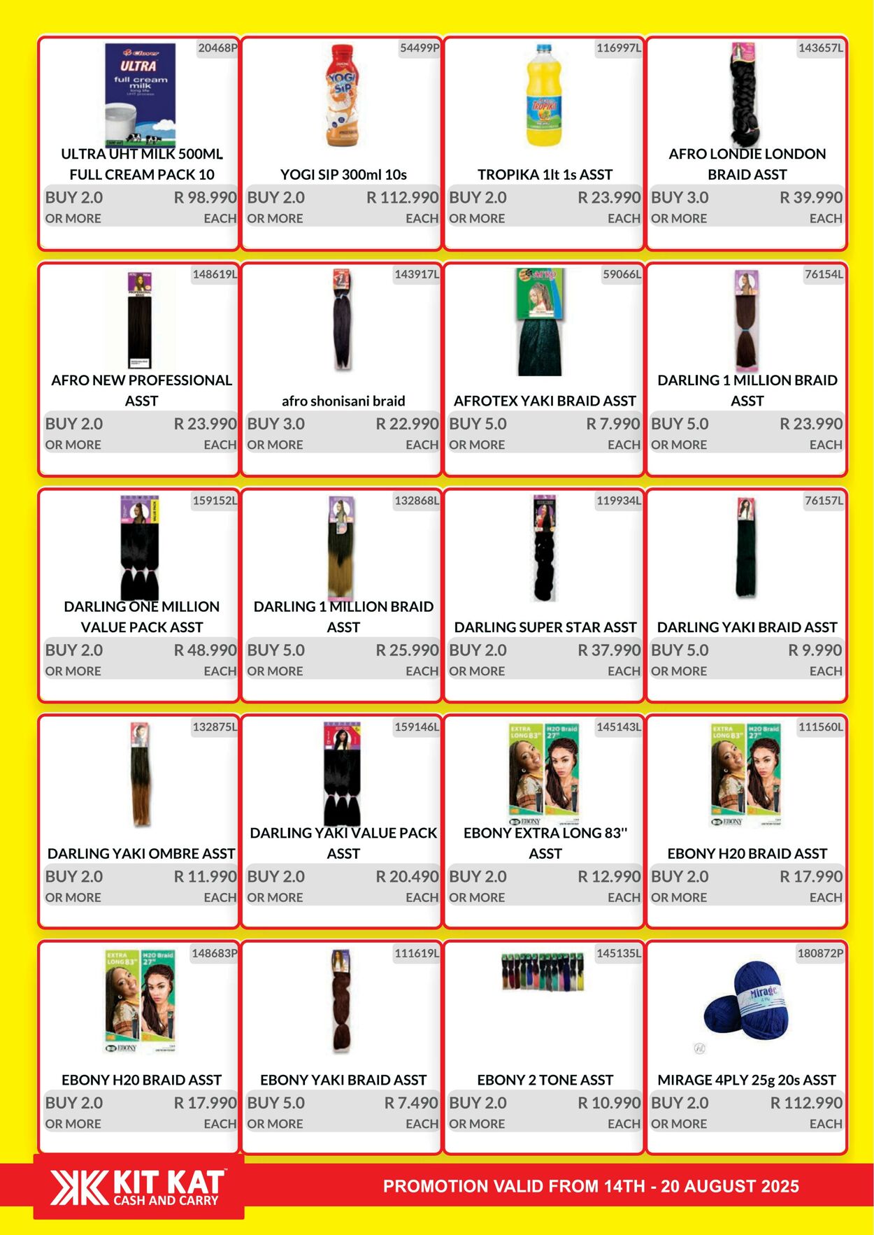 Special Kit Kat Cash and Carry 14.08.2025 - 20.08.2025