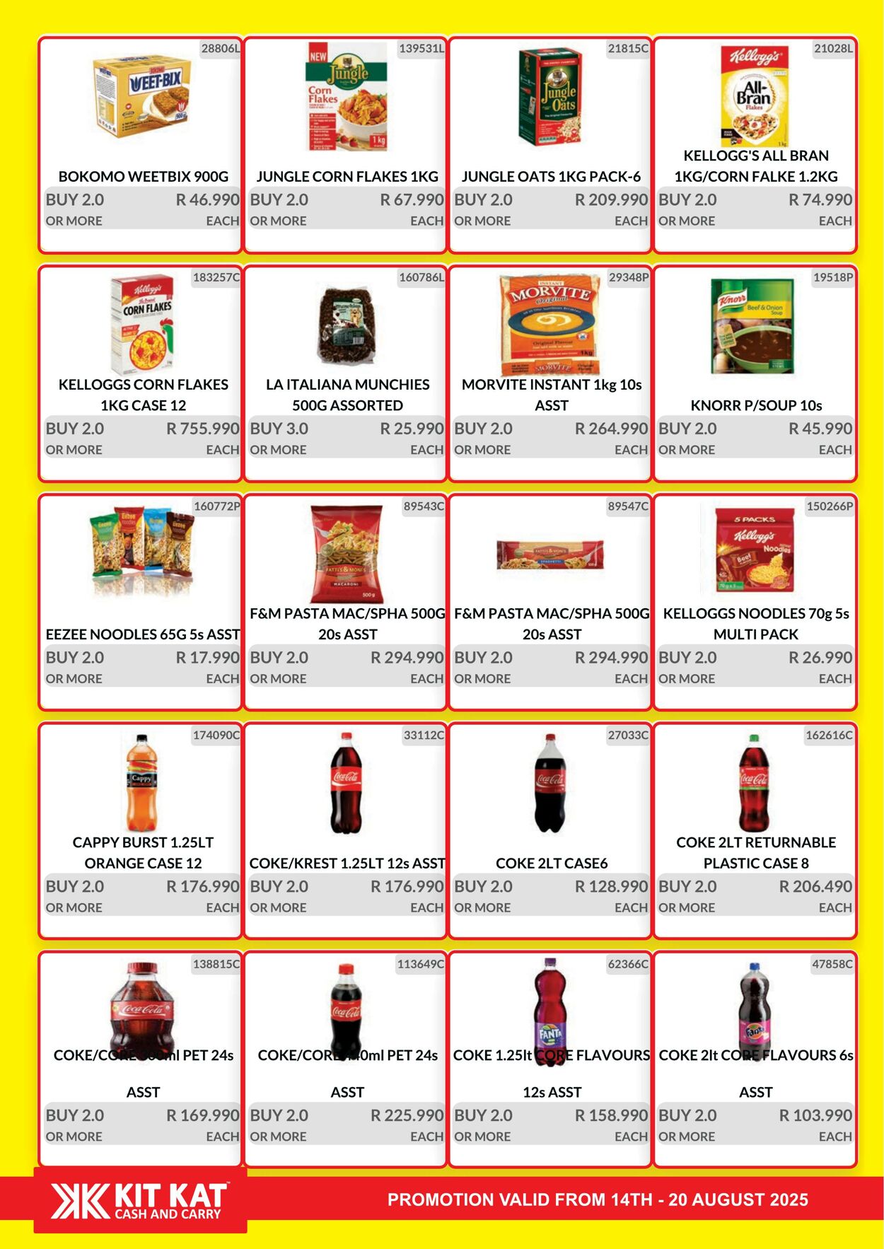 Special Kit Kat Cash and Carry 14.08.2025 - 20.08.2025