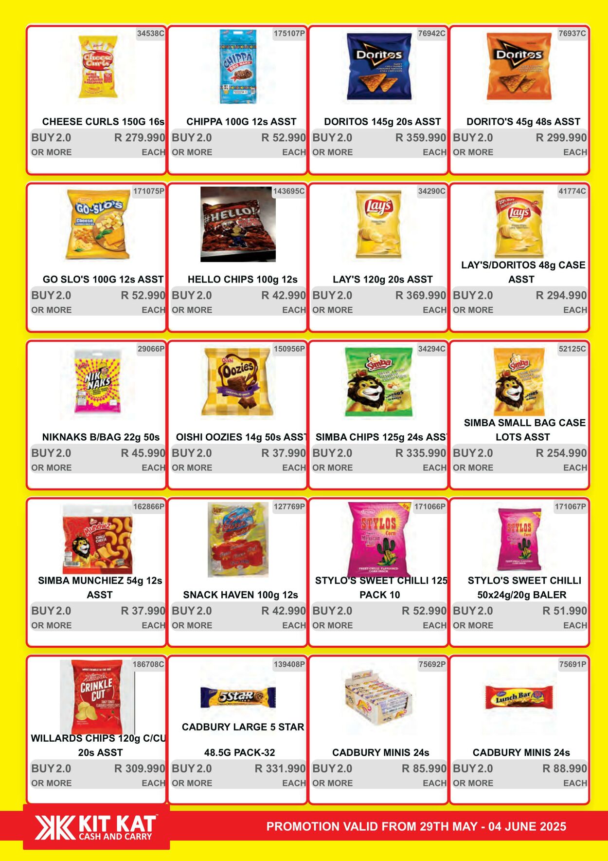 Special Kit Kat Cash and Carry 29.05.2025 - 04.06.2025