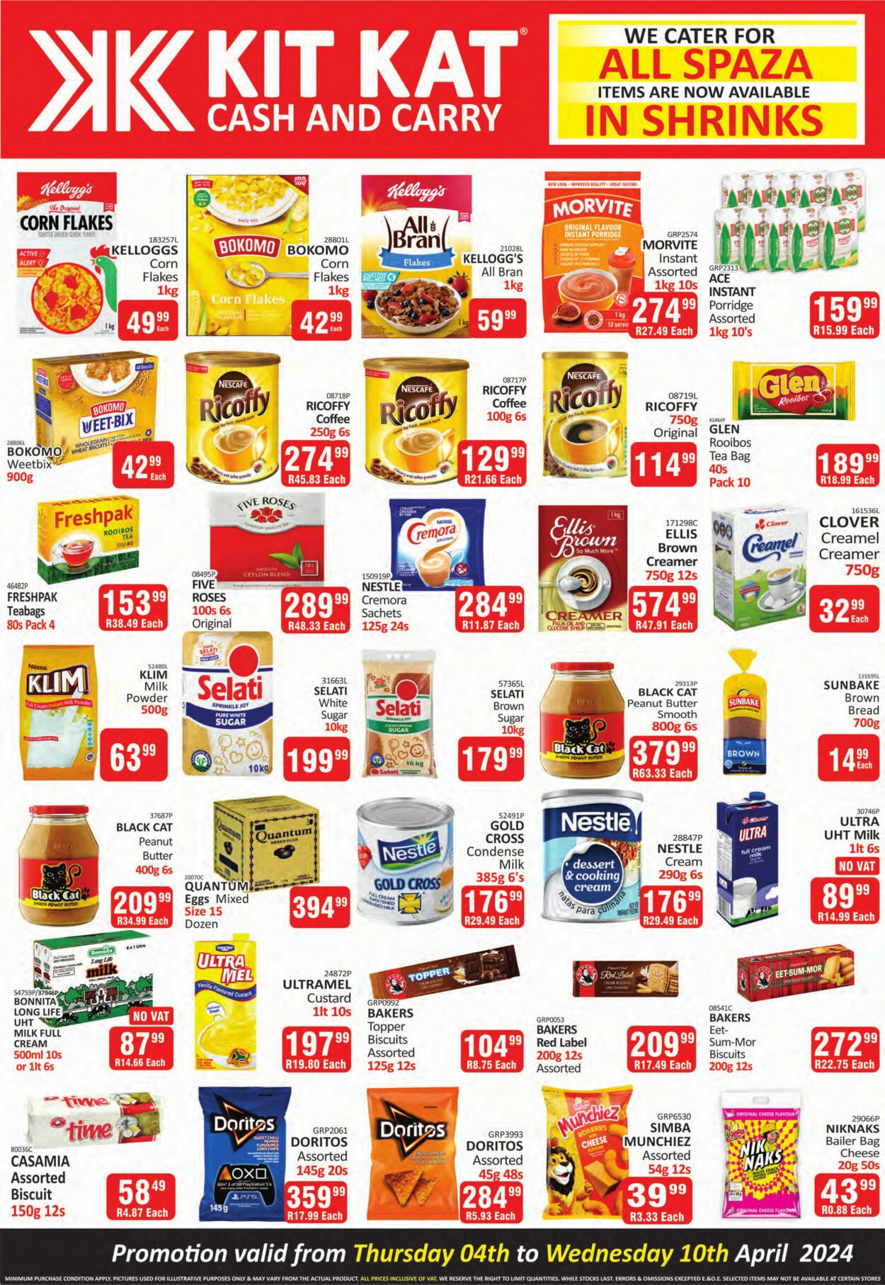 Special Kit Kat Cash and Carry 04.04.2024 - 10.04.2024