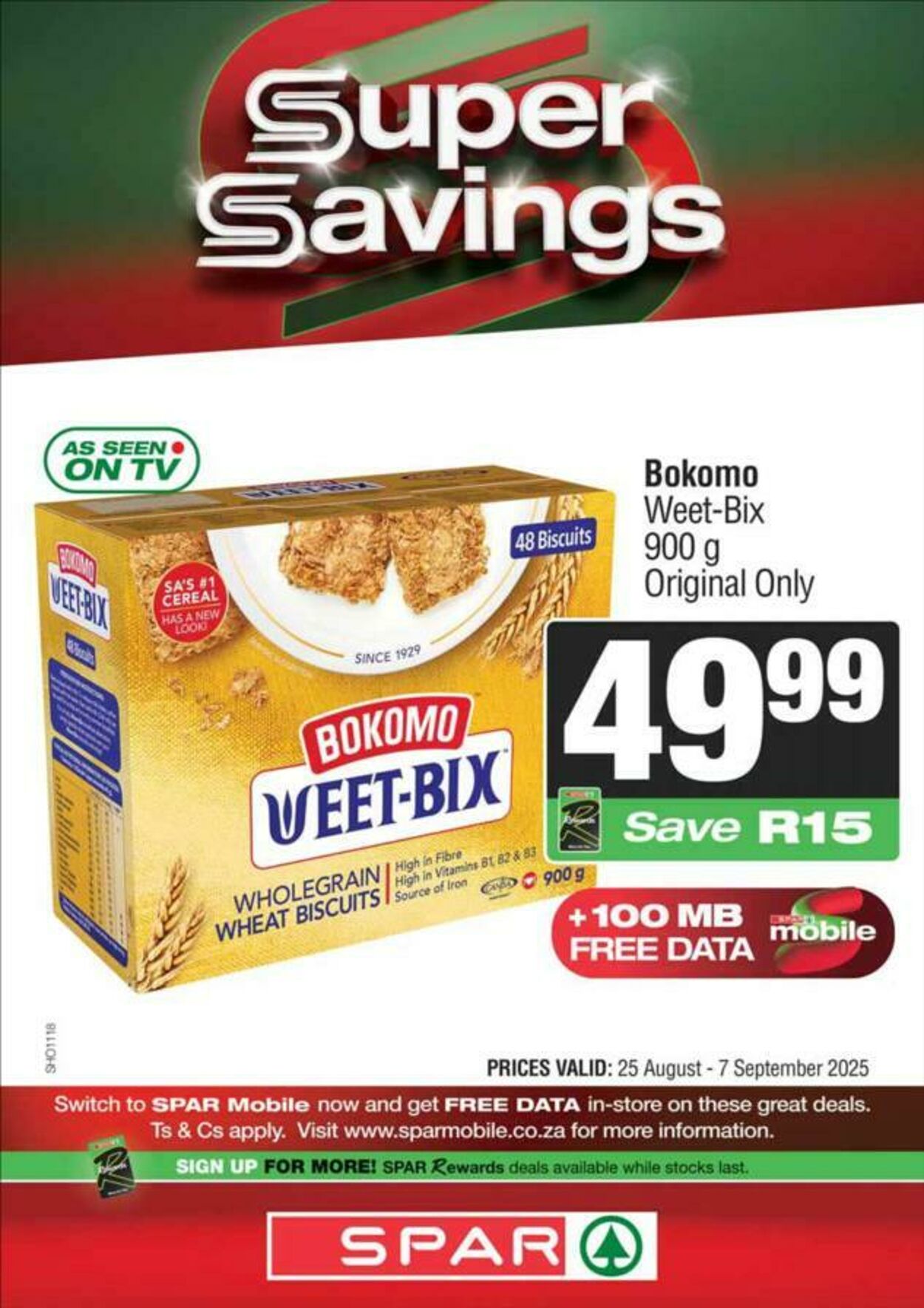 Special KwikSpar 25.08.2025 - 07.09.2025
