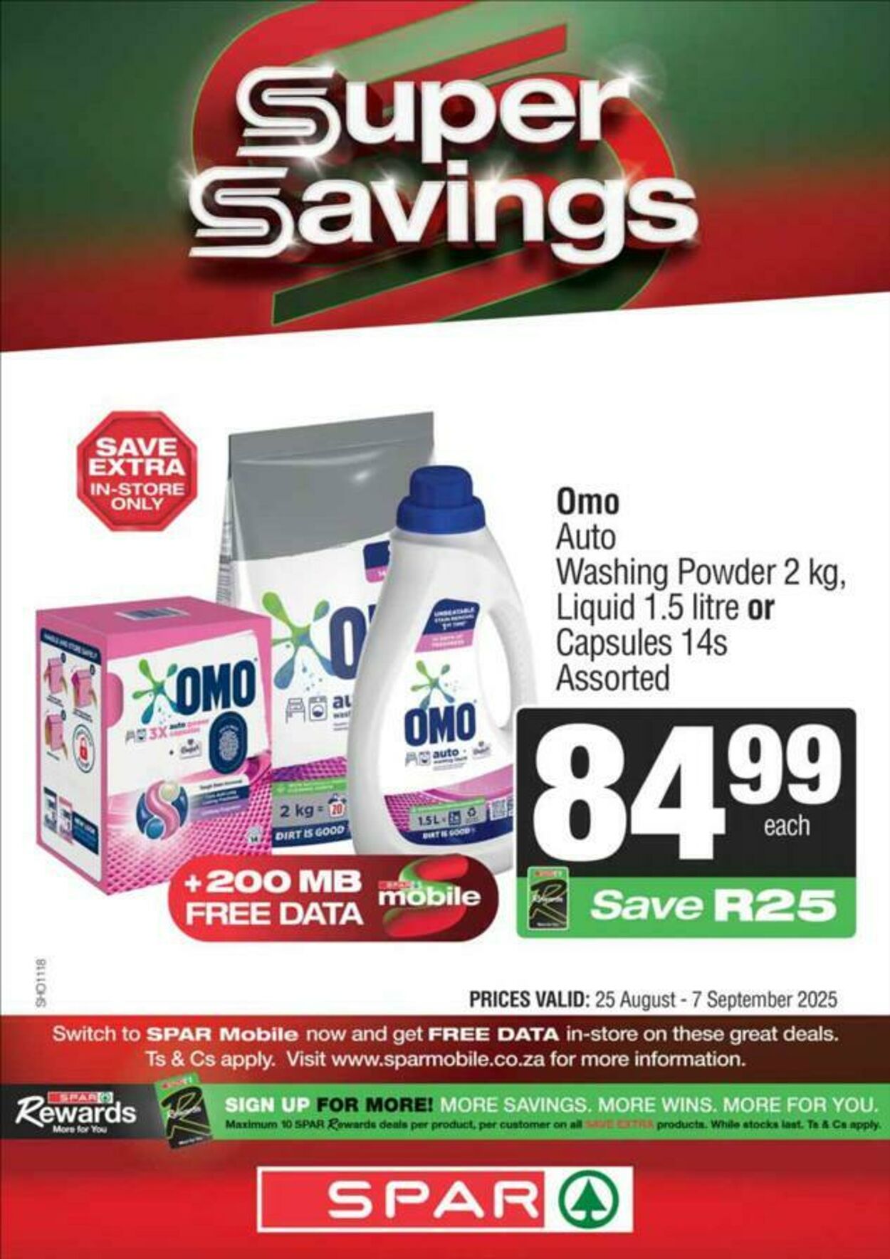 Special KwikSpar 25.08.2025 - 07.09.2025