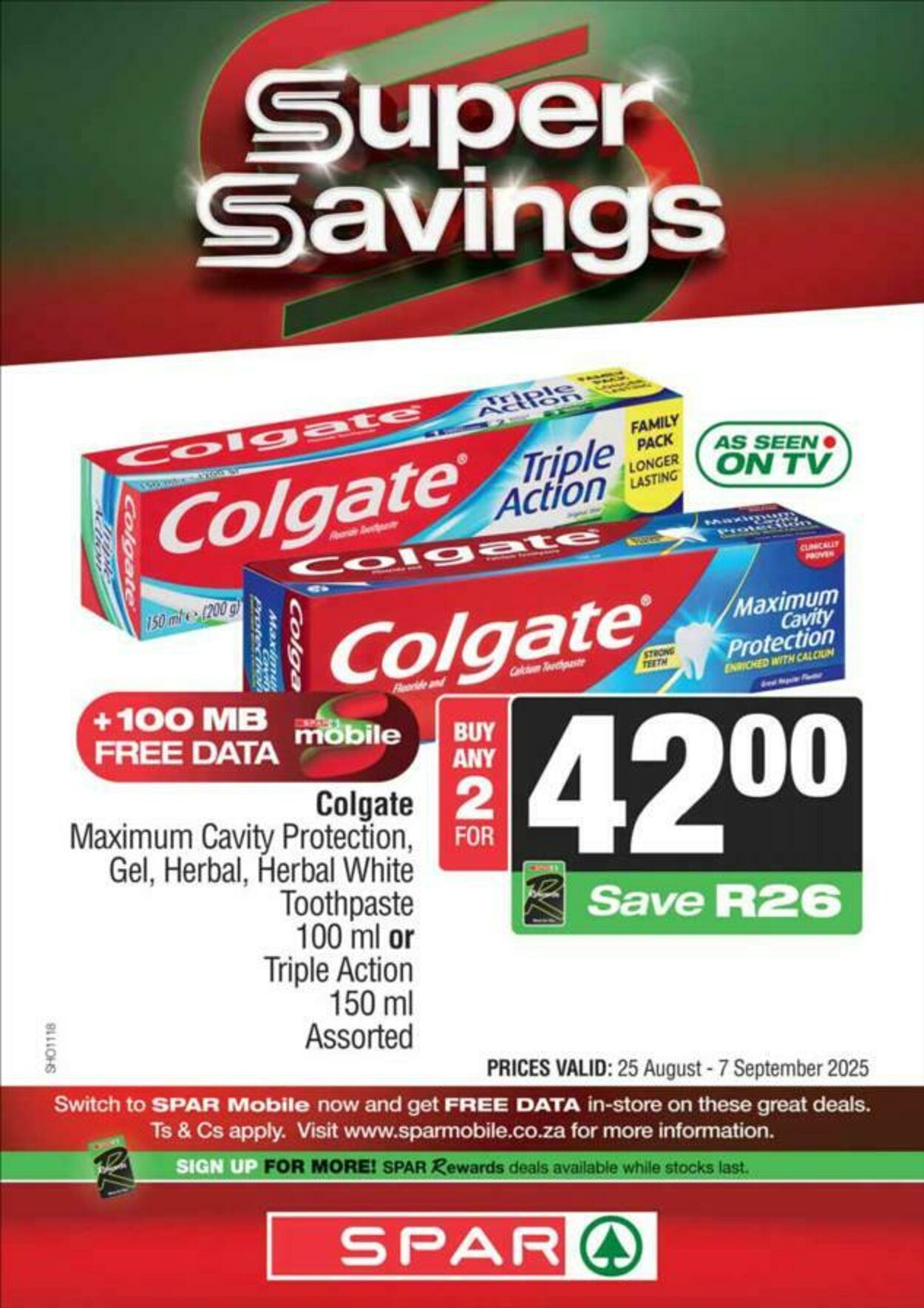 Special KwikSpar 25.08.2025 - 07.09.2025