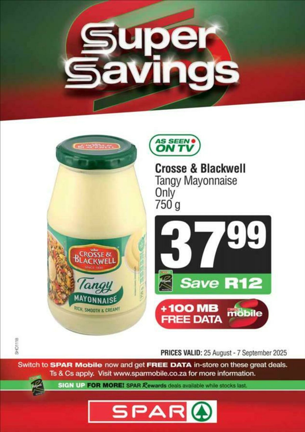 Special KwikSpar 25.08.2025 - 07.09.2025