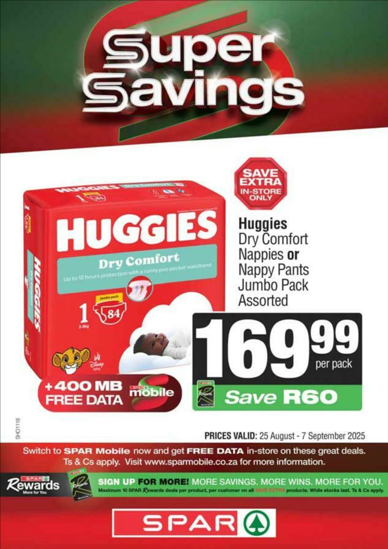 Special KwikSpar 25.08.2025 - 07.09.2025