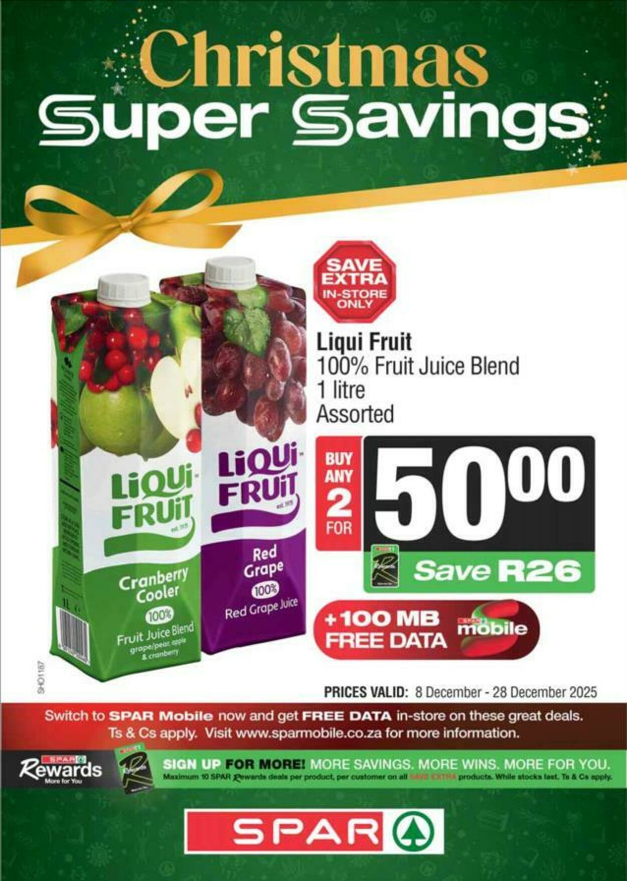 Special KwikSpar 08.12.2025 - 28.12.2025