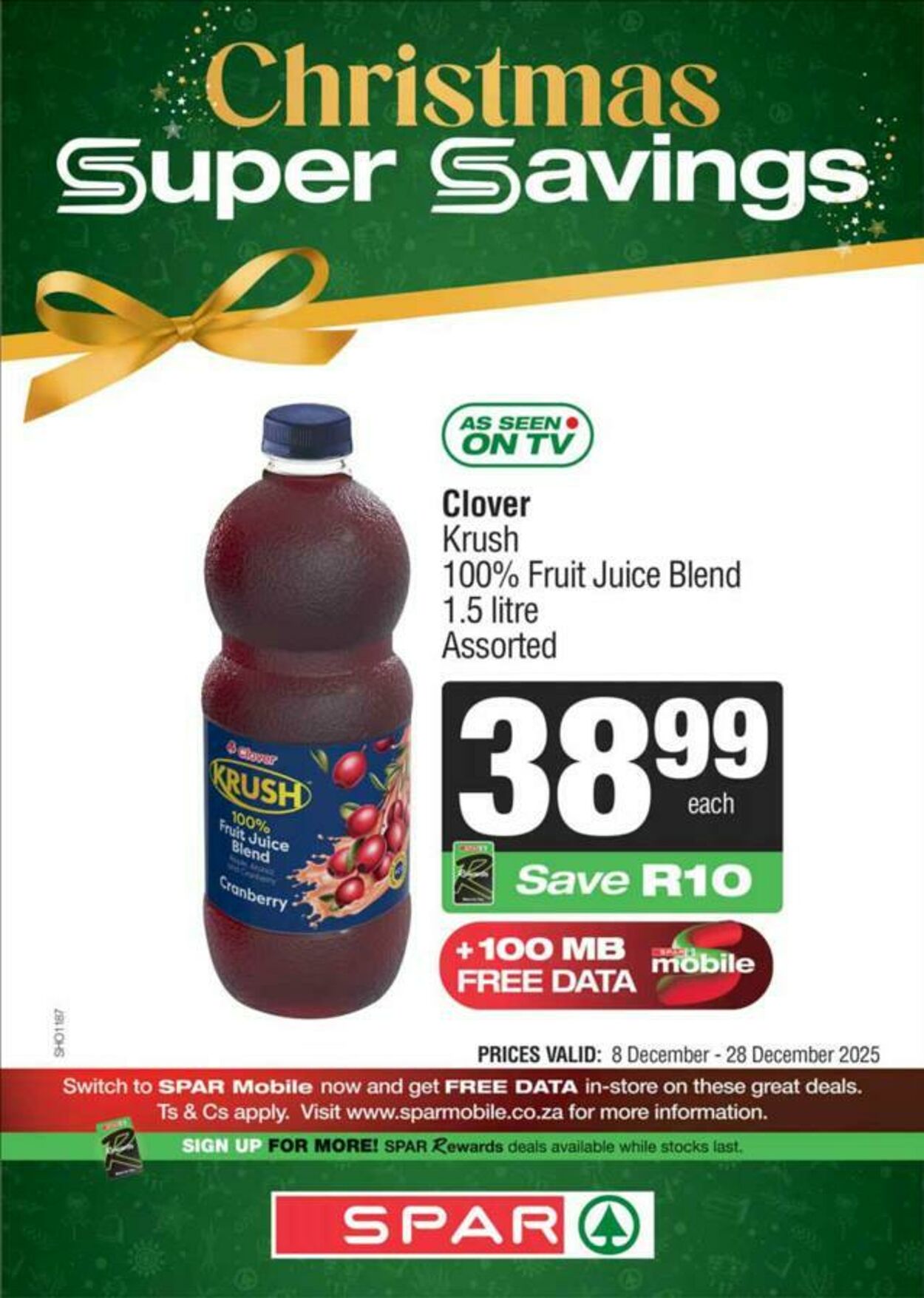 Special KwikSpar 08.12.2025 - 28.12.2025