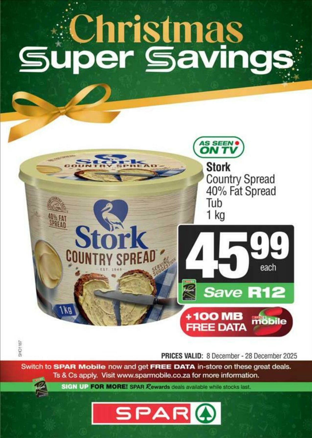 Special KwikSpar 08.12.2025 - 28.12.2025