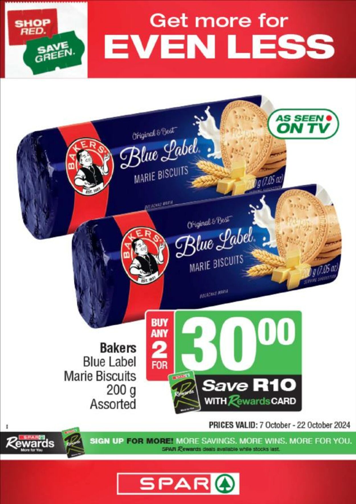 Special Spar - National Specials 7 Oct, 2024 - 22 Oct, 2024