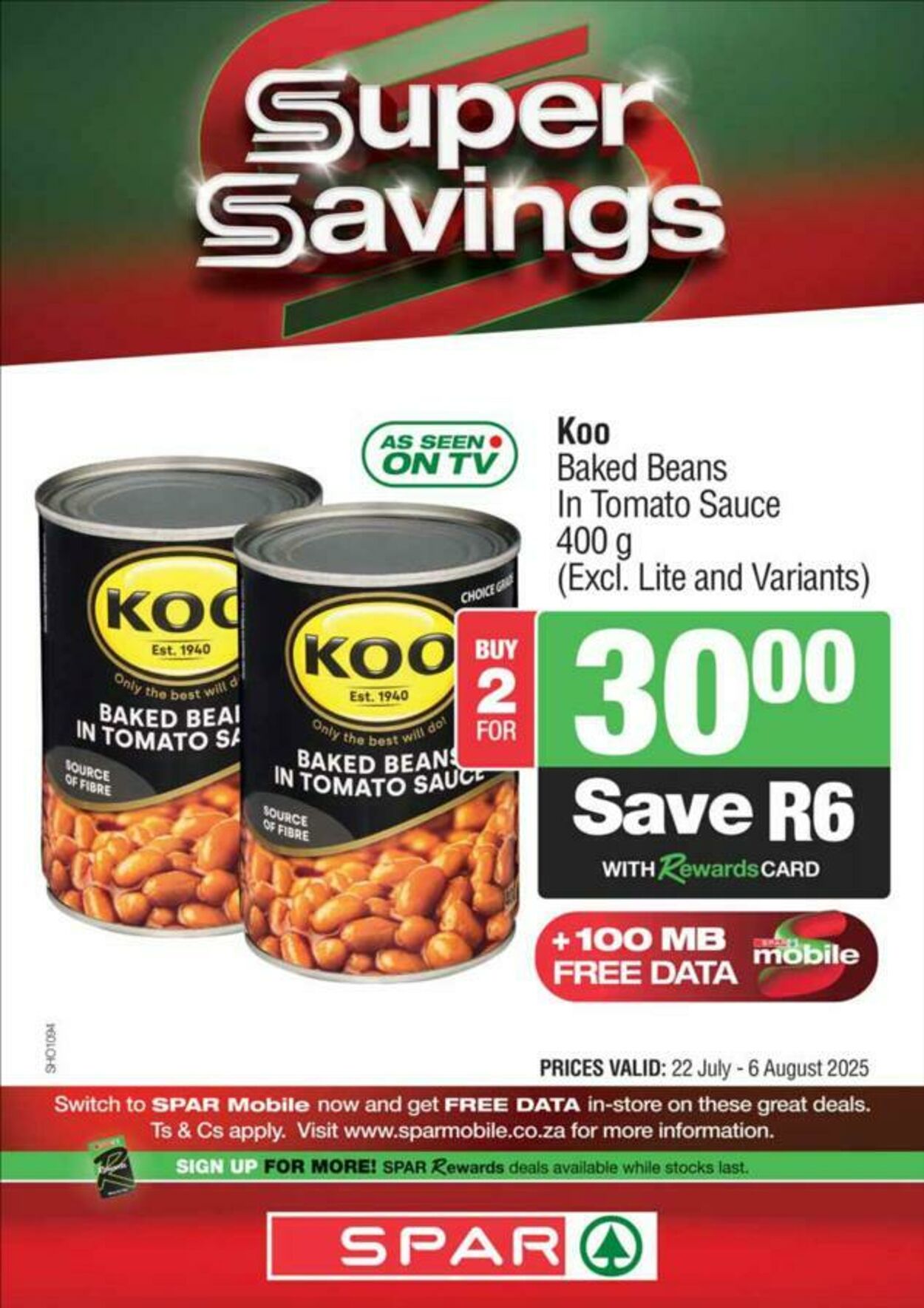 Special KwikSpar 22.07.2025 - 06.08.2025