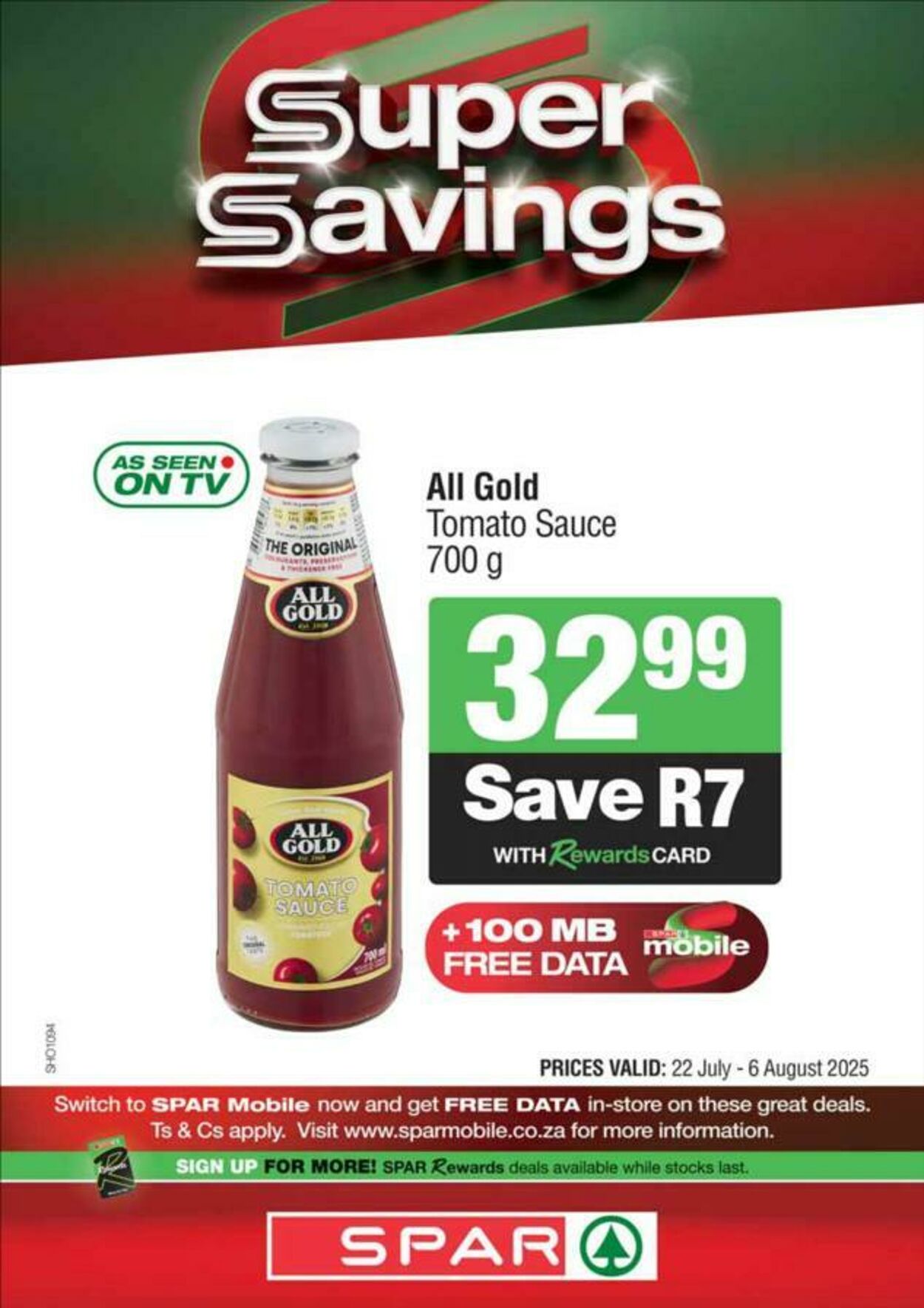 Special KwikSpar 22.07.2025 - 06.08.2025