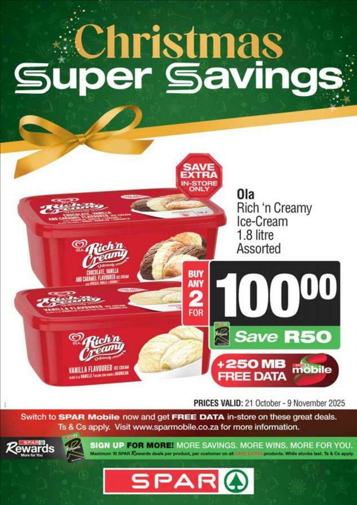 Special KwikSpar 21.10.2025 - 09.11.2025