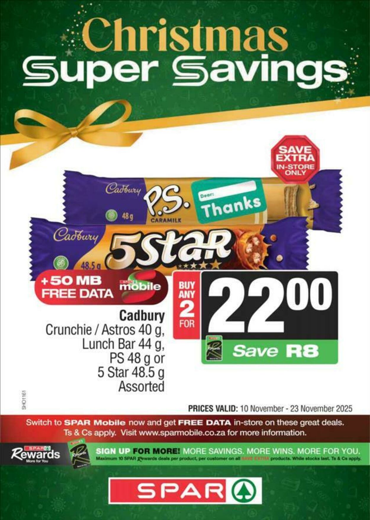 Special KwikSpar 10.11.2025 - 23.11.2025
