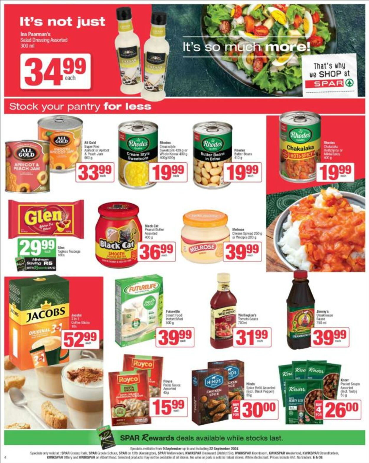 Special KwikSpar 09.09.2024 - 22.09.2024