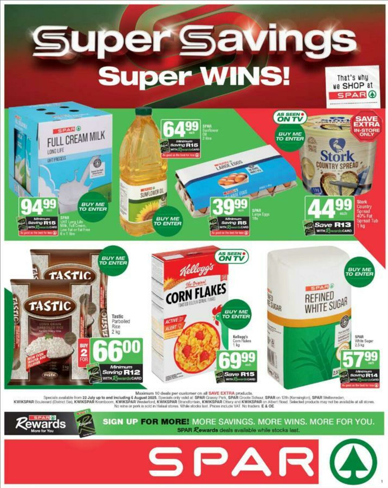 Special KwikSpar 22.07.2025 - 06.08.2025