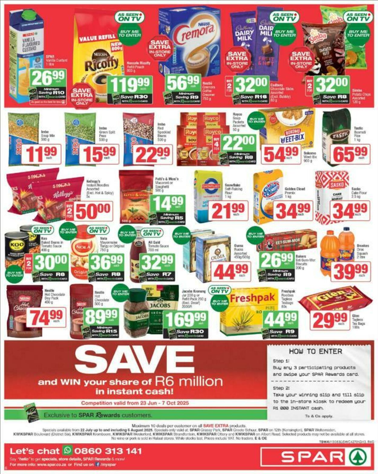 Special KwikSpar 22.07.2025 - 06.08.2025