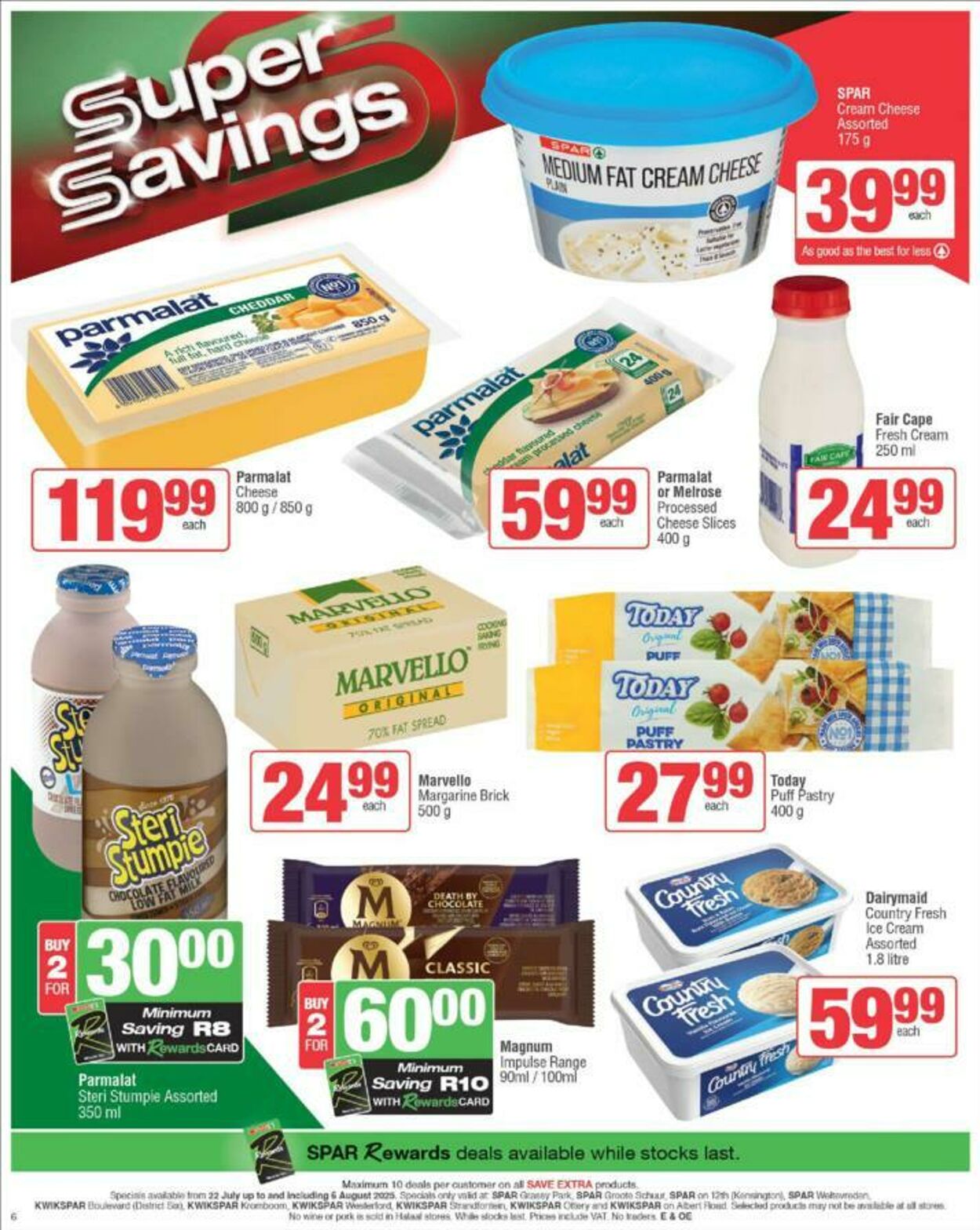 Special KwikSpar 22.07.2025 - 06.08.2025
