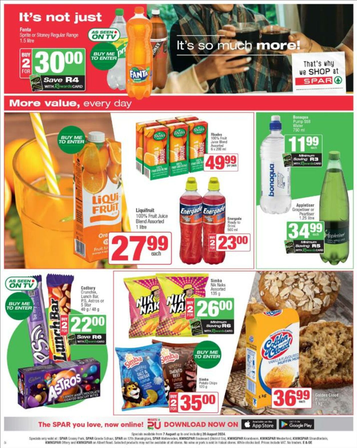 Special KwikSpar 07.08.2024 - 20.08.2024