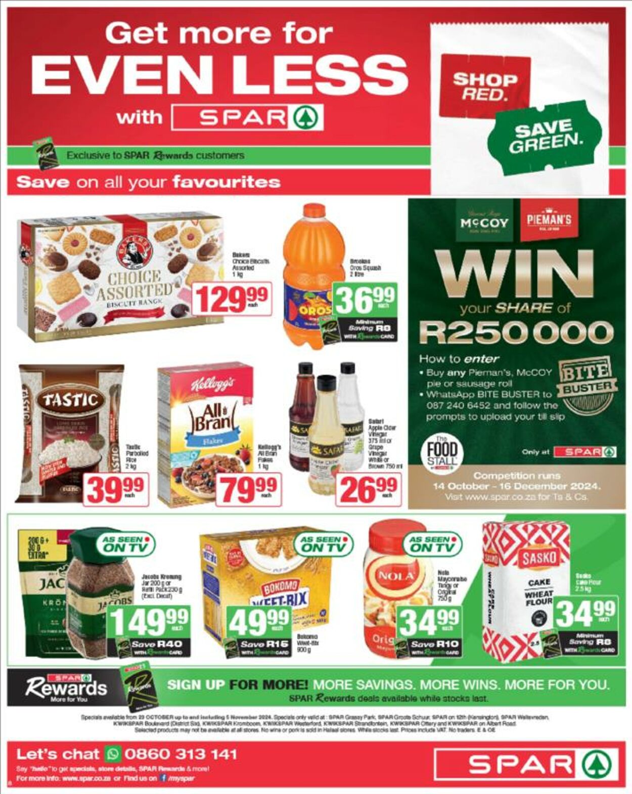 Special KwikSpar 23.10.2024 - 13.11.2024