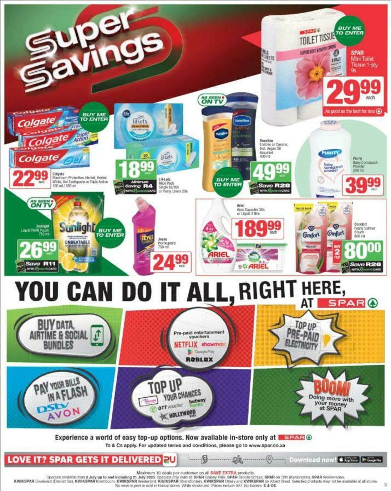 Special KwikSpar 08.07.2025 - 21.07.2025