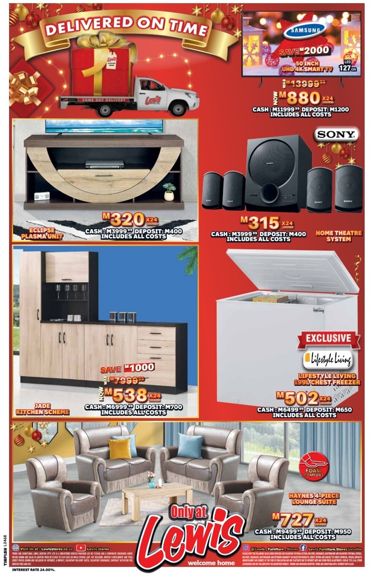 Special Lewis Stores 08.12.2025 - 04.01.2026