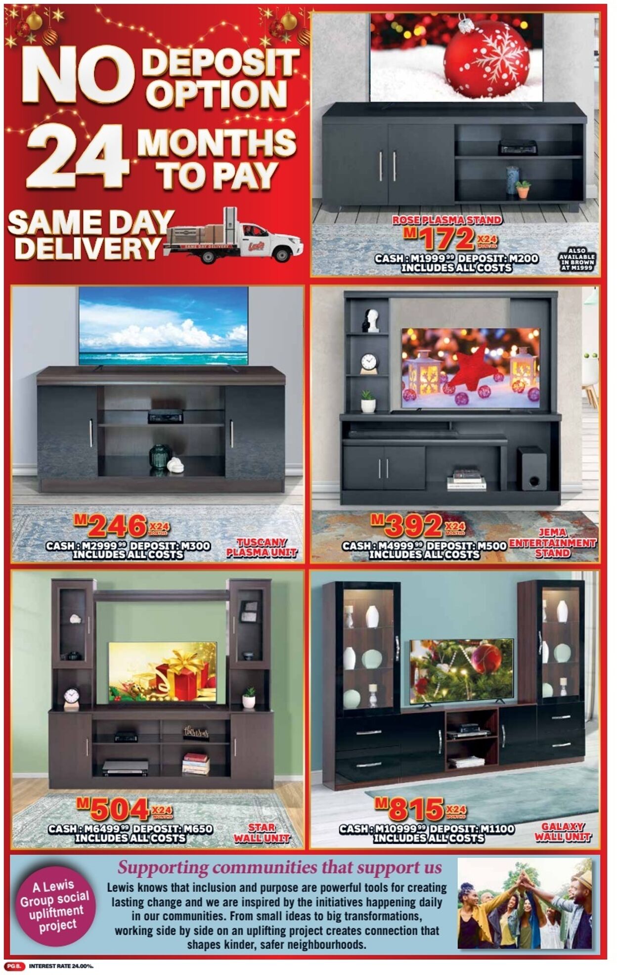 Special Lewis Stores 08.12.2025 - 04.01.2026