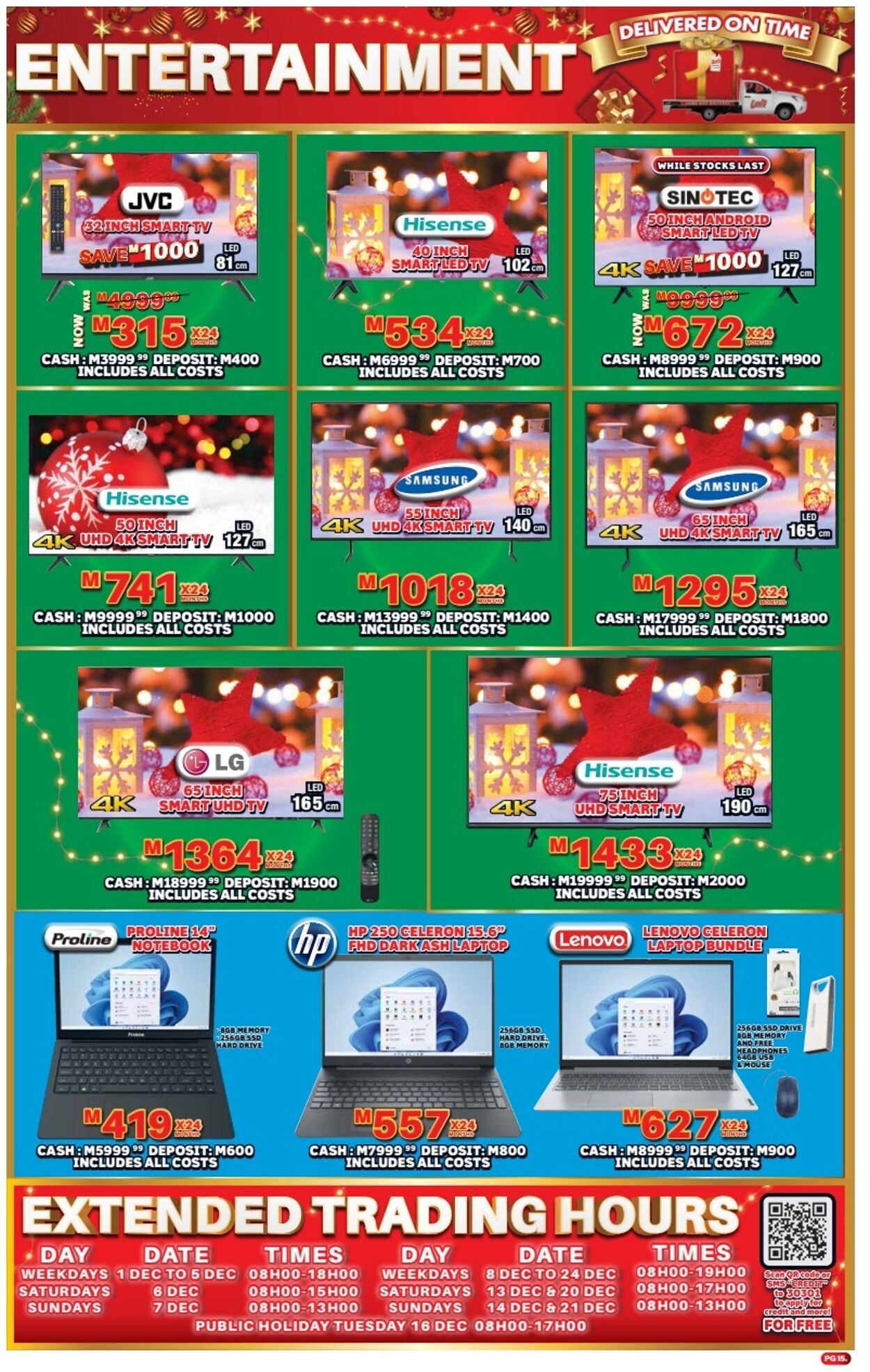 Special Lewis Stores 08.12.2025 - 04.01.2026