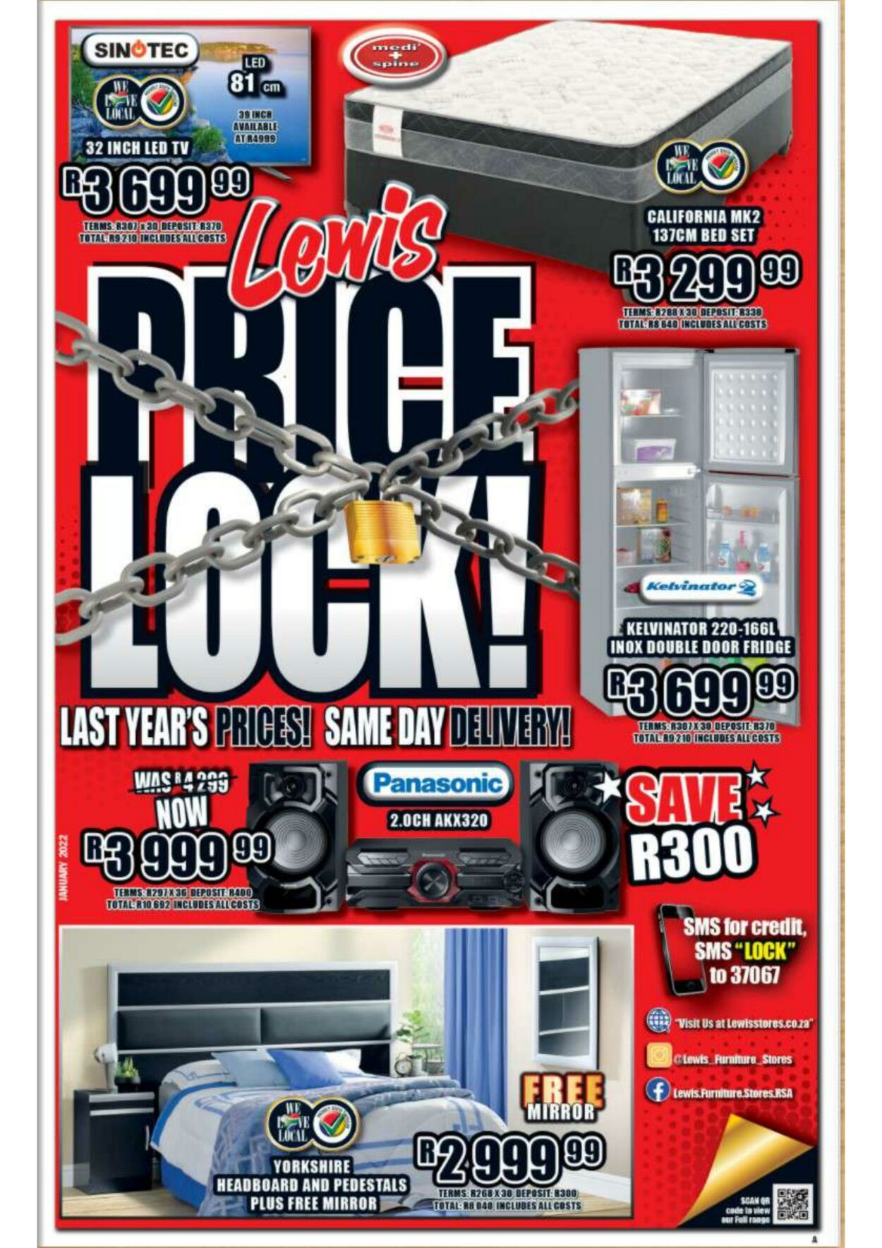 Special Lewis Stores 09.01.2022 - 20.02.2022