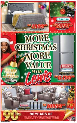 Special Lewis Stores 09.12.2024 - 05.01.2025