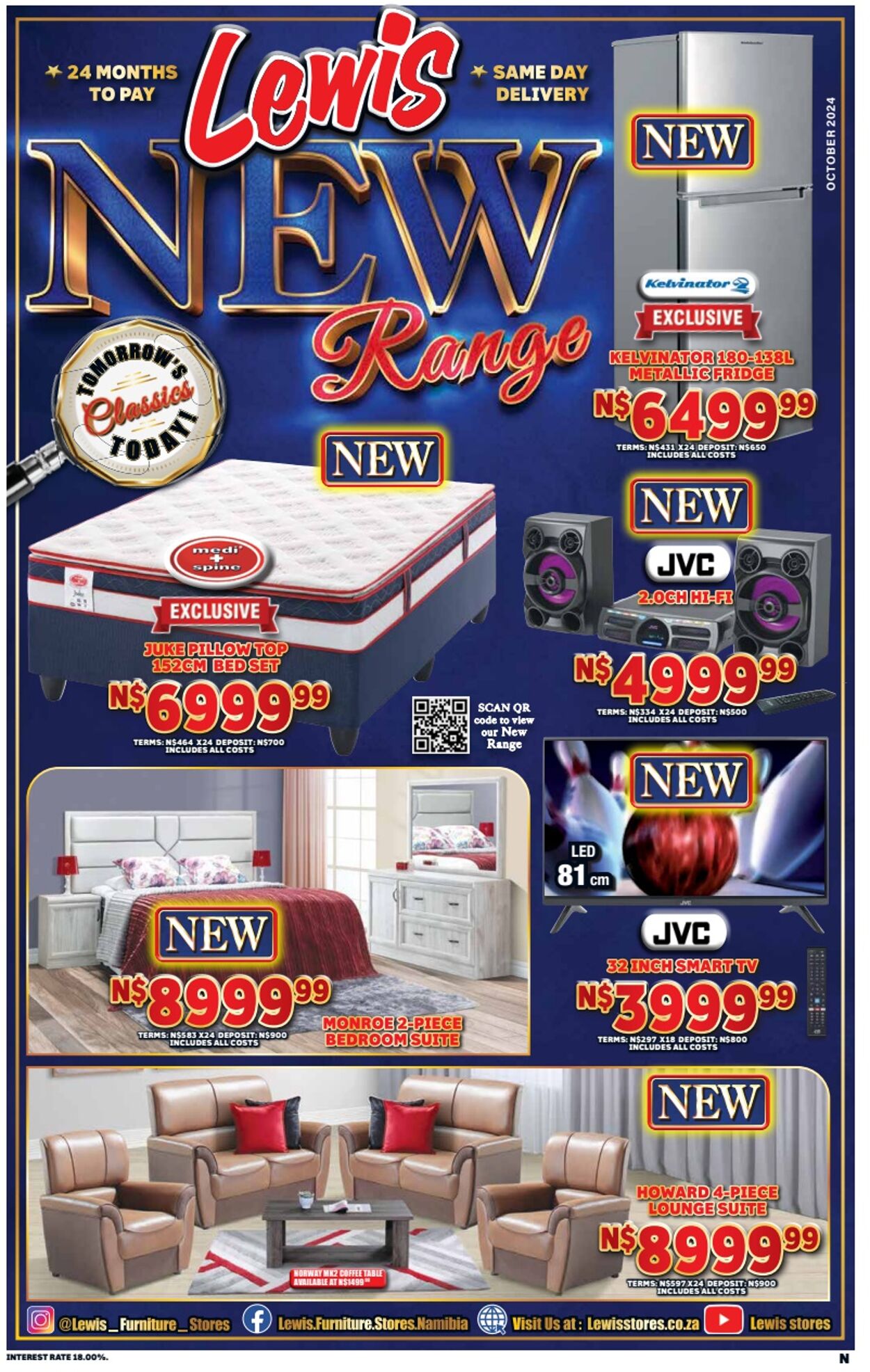 Lewis Stores Promotional specials